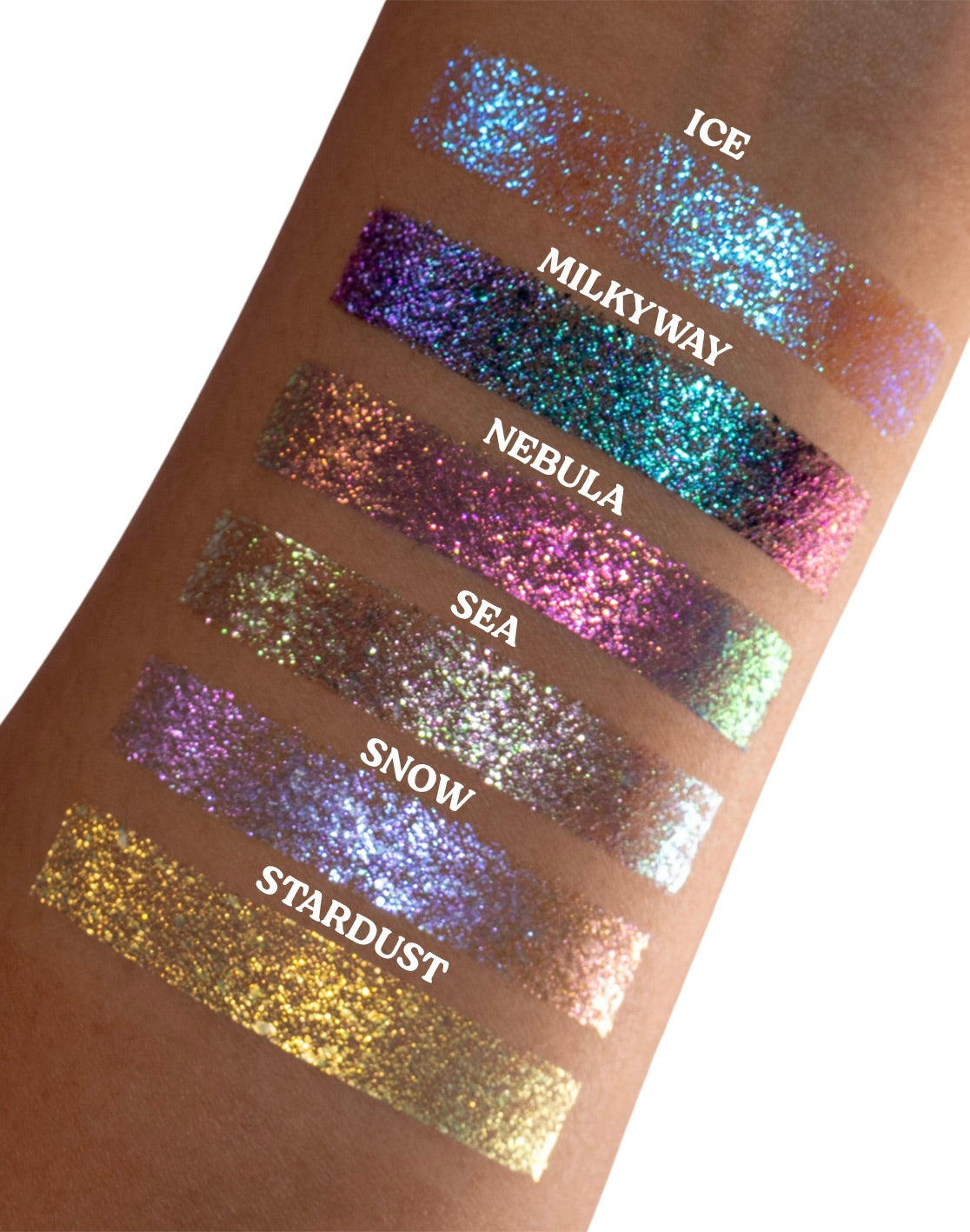 Milkyway Chroma Flakes - Duochrome Pigment - Glisten Cosmetics
