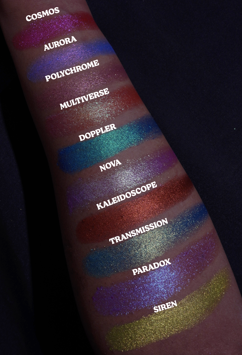 Cosmos Single Shadow - Duochrome Eyeshadow - Glisten Cosmetics