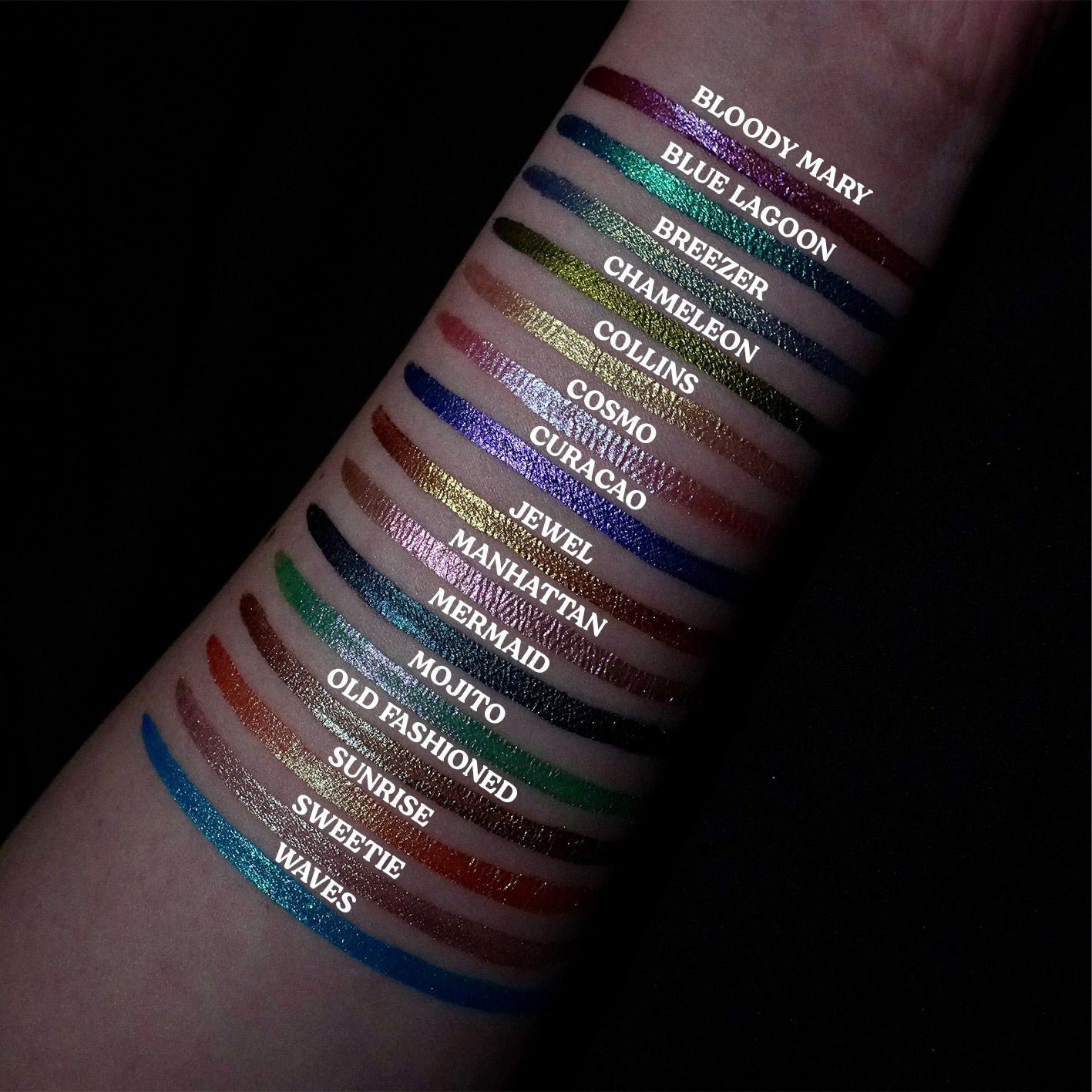 Breezer (Duochrome Gold Green) Wet Liner® - Eyeliner - Glisten Cosmetics