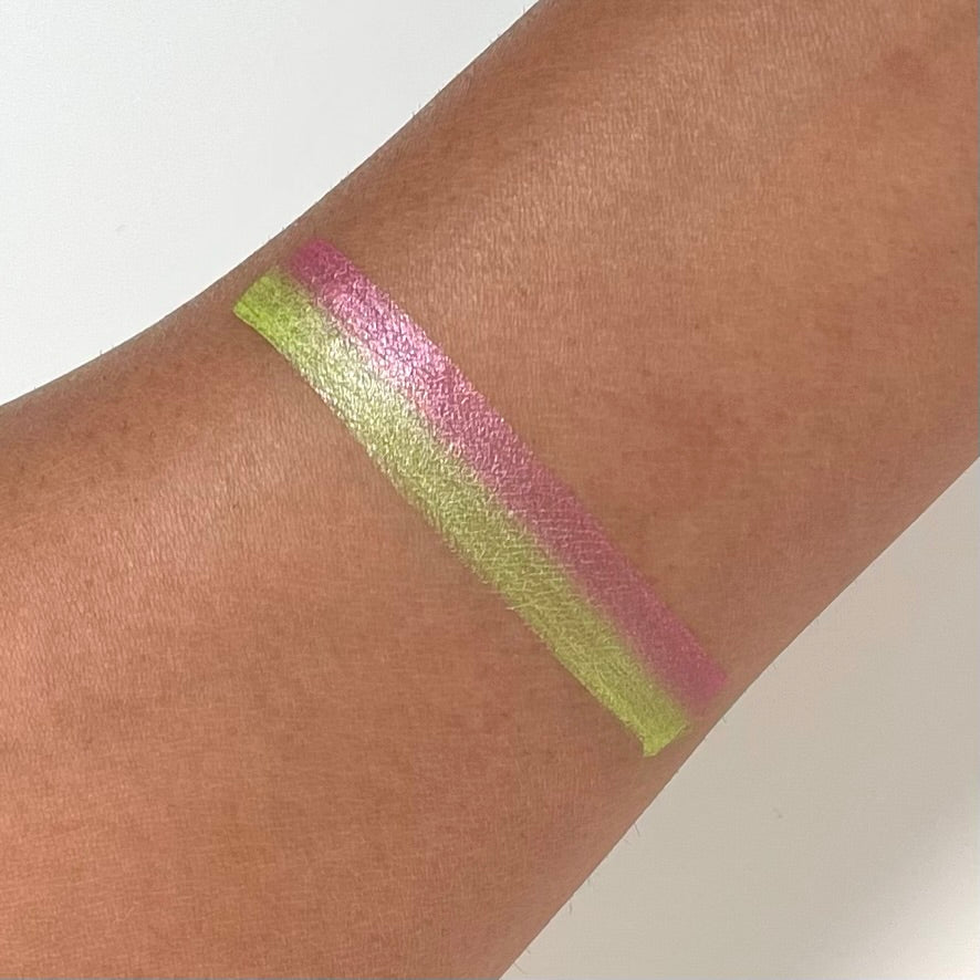 Nerds (Pink & Lime Green Shimmer) Pan