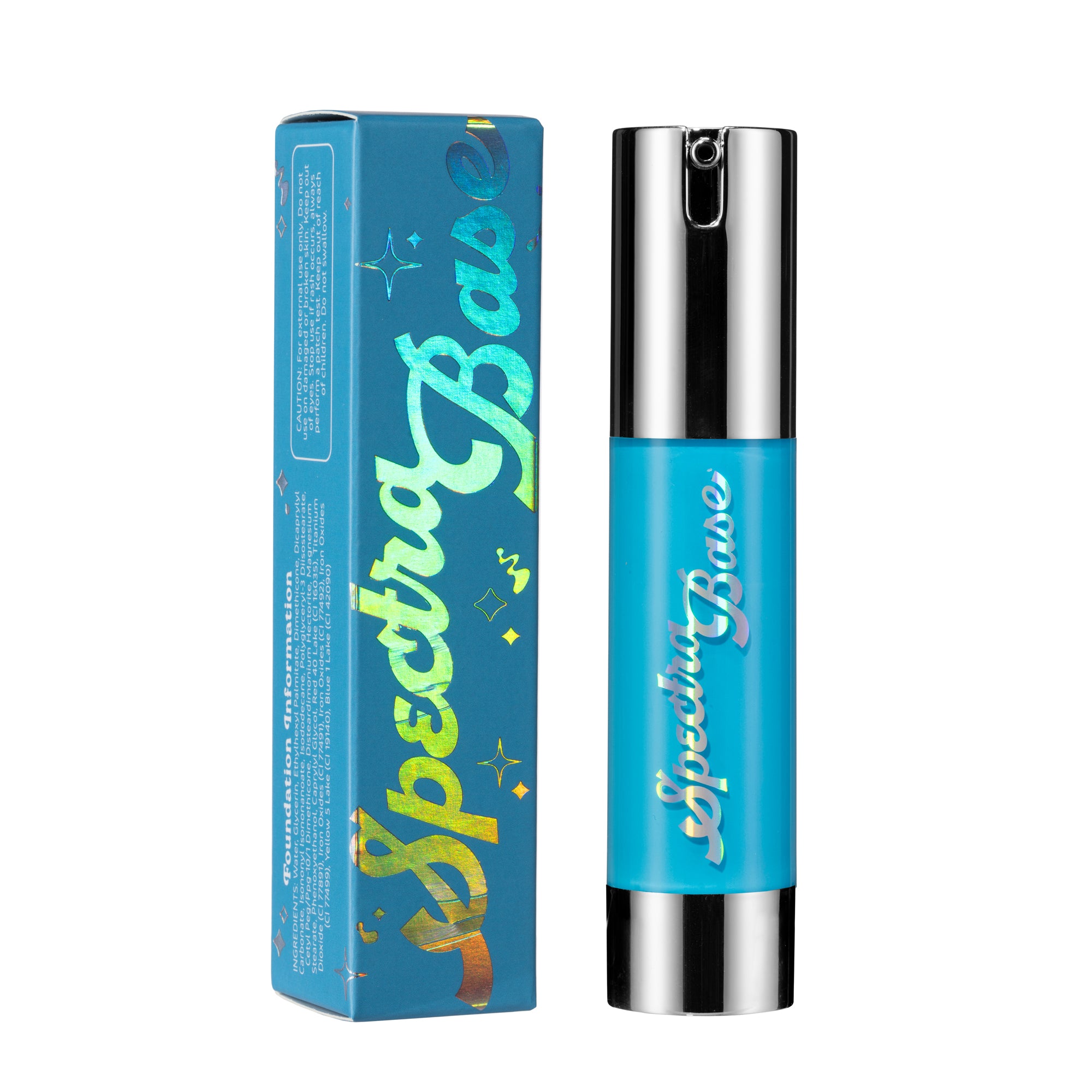 Blue Spectra Base - Colourful Foundation - Glisten Cosmetics
