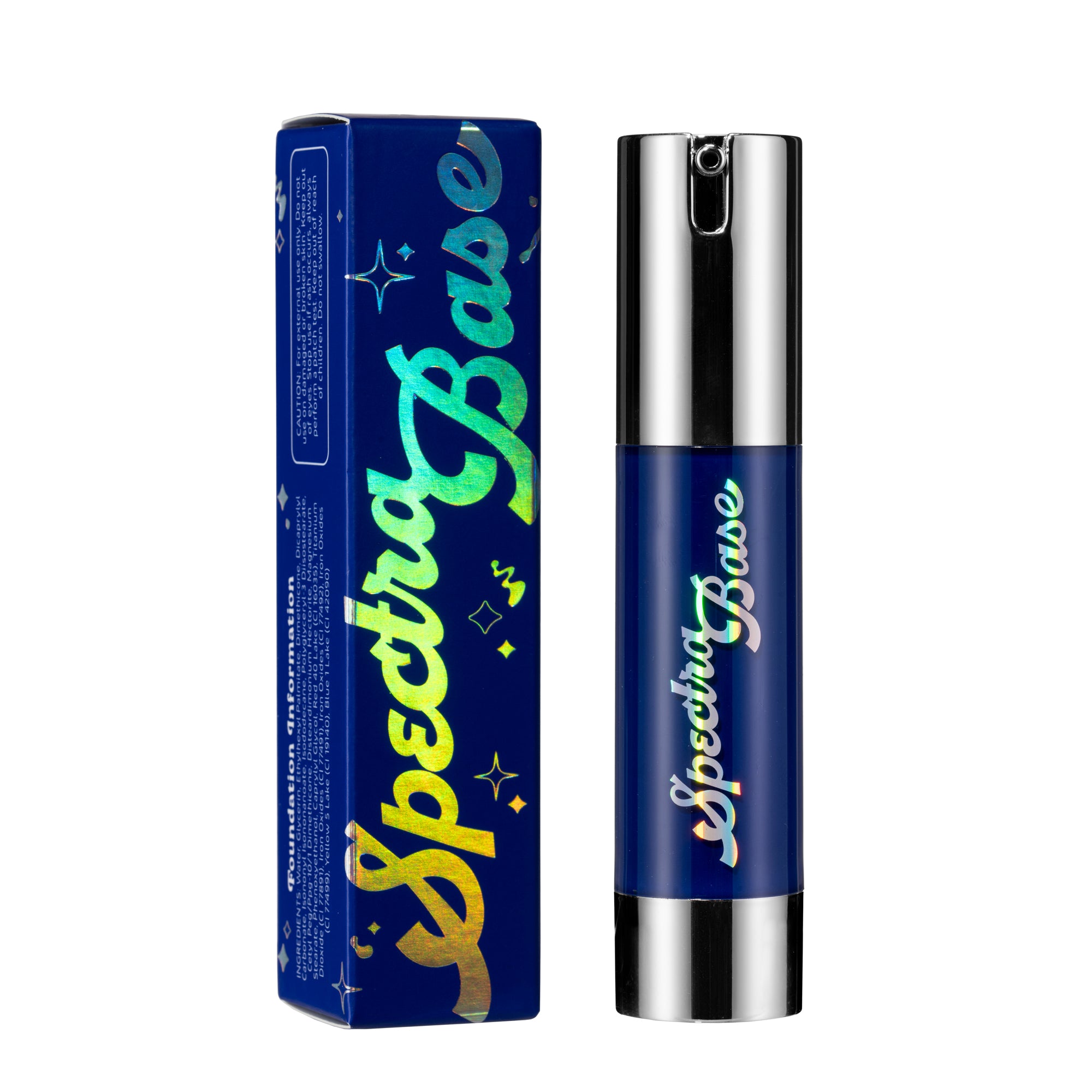 Dark Blue Spectra Base - Colourful Foundation - Glisten Cosmetics